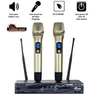 IDOLPRO IDOLmain Auto Sound Cut Off When Dropping Dual Wireless Microphone System UHF-628