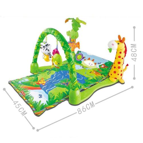  IDS Baby Gift Rainforest Musical Gym Lullaby Baby Activity Mat Play Gym Toys