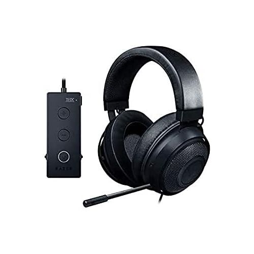 레이저 Razer Kraken Tournament Gaming Headset THX Spatial Audio Control Black