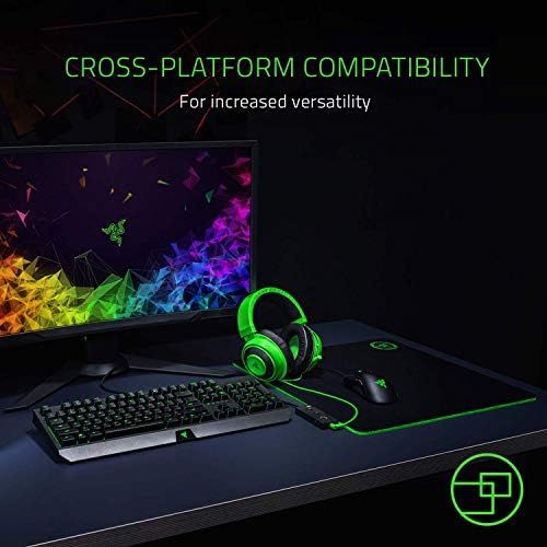 레이저 Razer Kraken Tournament Gaming Headset THX Spatial Audio Control Black