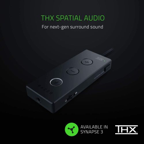 레이저 Razer Kraken Tournament Gaming Headset THX Spatial Audio Control Black
