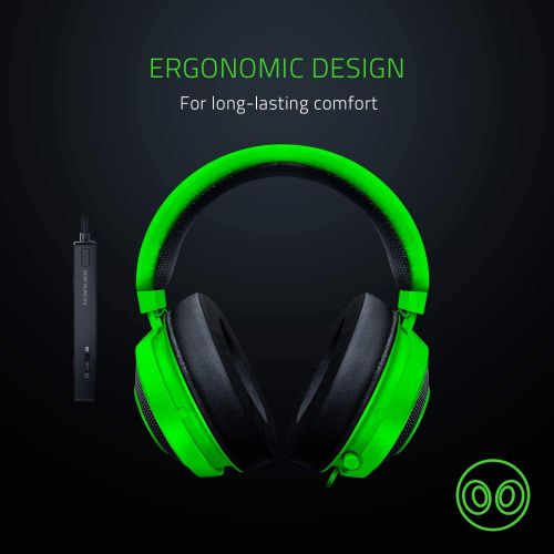 레이저 Razer Kraken Tournament Gaming Headset THX Spatial Audio Control Black