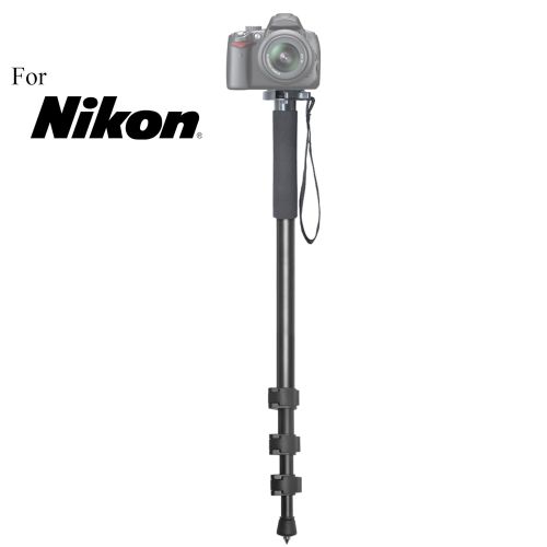  IDU-PRO Versatile 72 Monopod Camera Stick + Quick Release for Nikon Df, D1H, D1X, D200, D2H, D2Hs, D2X, D2Xs, D3, D300, D300S, DL18-50, DL24-500, DL24-85 Cameras: Collapsible Mono pod, Mon