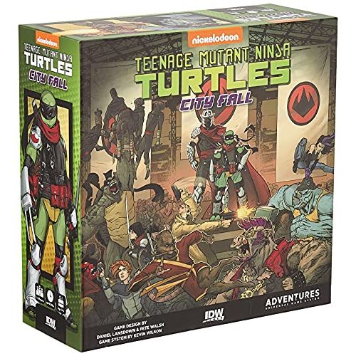  IDW Games Teenage Mutant Ninja Turtles Adventures - City Fall