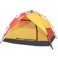 IDWO-Tent IDWO Camping Tent Pop Up Tent 3-4 Person Waterproof Multifunction Dome Tent Portable Outdoor Tent
