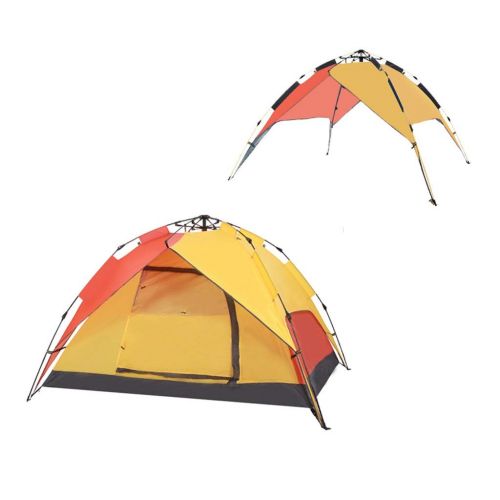  IDWO-Tent IDWO Camping Tent Pop Up Tent 3-4 Person Waterproof Multifunction Dome Tent Portable Outdoor Tent