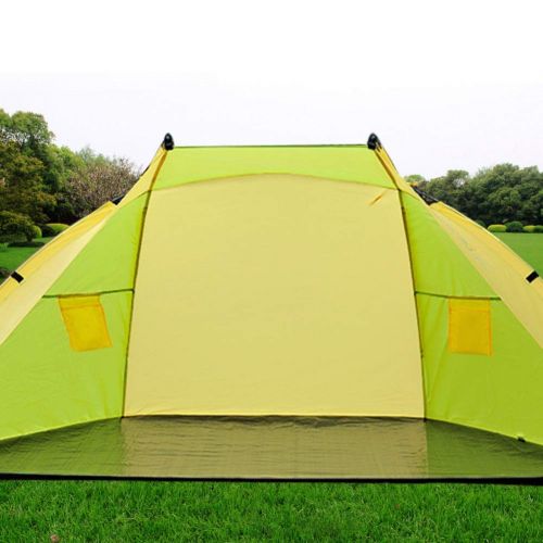  IDWO-Tent IDWO Camping Tent 1-2 Person Beach Tent Outdoor Lightweight Waterproof Festival Backpacking Tent, Green