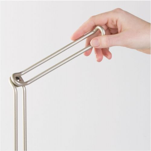  iDesign Classico Freestanding Toilet Tissue Holder with Pivoting Arm - Pack of 2, Matte Satin