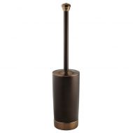 IDesign iDesign Toilet Bowl Brush and Holder in Bronze