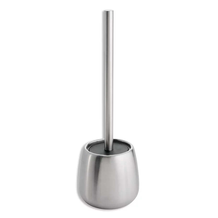 IDesign iDesign Forma 2-Piece Toilet Brush and Brush Holder Set in Brushed Stainless Steel