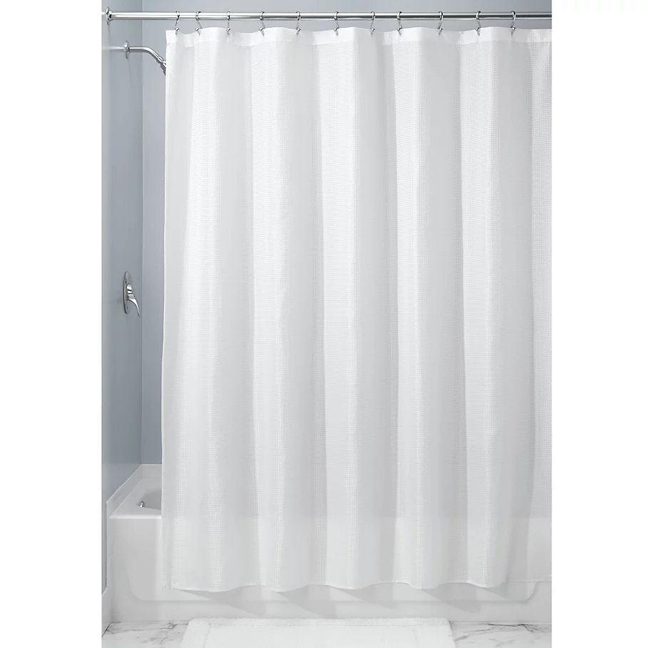 InterDesign iDesign Carlton Fabric Shower Curtain