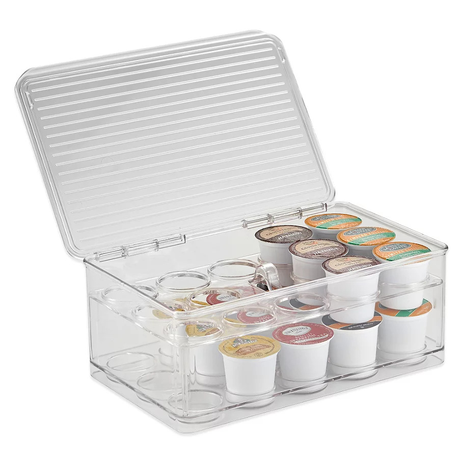  InterDesign iDesign Cabinet Binz™ Stackable Coffee Pod Storage Box