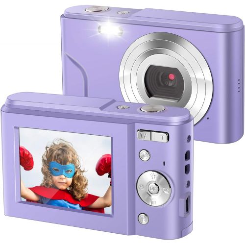  [아마존베스트]IEBRT Ultra HD Digital Camera,1080P Mini Kid Camera Vlogging Camera Video Camera LCD Screen 16X Digital Zoom 36MP Rechargeable Point and Shoot Camera for Compact Portable Kids Teen