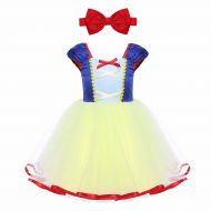 IEFiEL iEFiEL Toddler Baby Girls Princess Costume Holiday Birthday Party Fairy Dress up with Headband