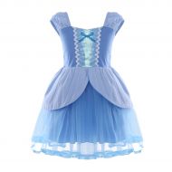 IEFiEL iEFiEL Kids Girls Princess Dress Fairy Tale Sweetheart Fancy Party Costumes Halloween Cosplay