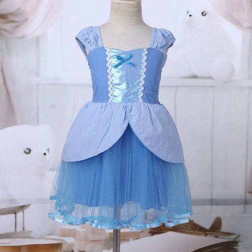  IEFiEL iEFiEL Kids Girls Princess Dress Fairy Tale Sweetheart Fancy Party Costumes Halloween Cosplay