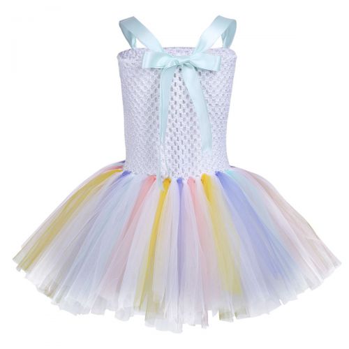  IEFiEL iEFiEL Girls Ballet Tutu Tulle Dress Birthday Party Costume Kids Princess Pageant Wedding Bridesmaid Dress