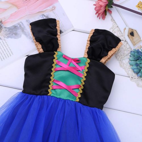  IEFiEL iEFiEL Kids Girls Princess Dress Fairy Tale Sweetheart Fancy Party Costumes Halloween Cosplay