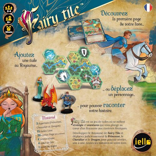  IELLO Fairy Tile Board Game
