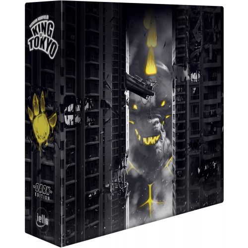  IELLO King of Tokyo Dark Edition - Limited Edition , Grey