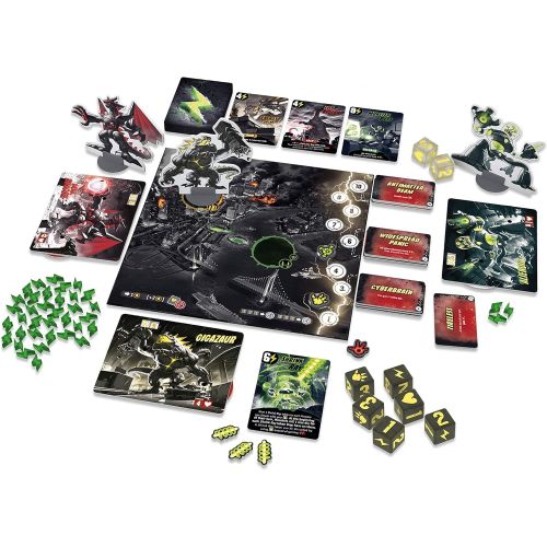  IELLO King of Tokyo Dark Edition - Limited Edition , Grey