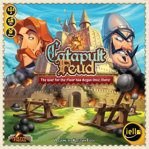  IELLO Play All Day Games?Catapult Feud Game - Ready, Aim... Launch the Catapults! 2 Player