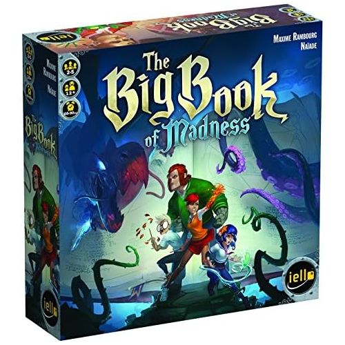  IELLO The Big Book of Madness Board Game
