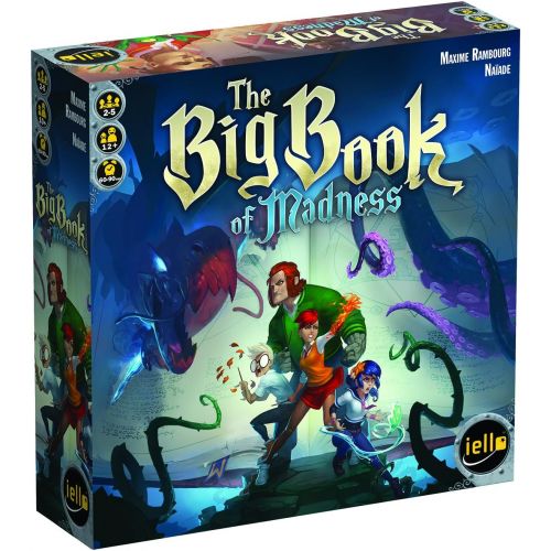  IELLO The Big Book of Madness Board Game