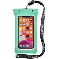 [아마존베스트]Universal Waterproof Case, IFCASE Floating TPU Phone Dry Bag Pouch for iPhone 12 Pro Max, 12 Mini, 11, 11 Pro Max, Xs Max, X XS XR, iPhone 6 7 8 Plus, Google Pixel 4 3a 3 2 XL (Bla