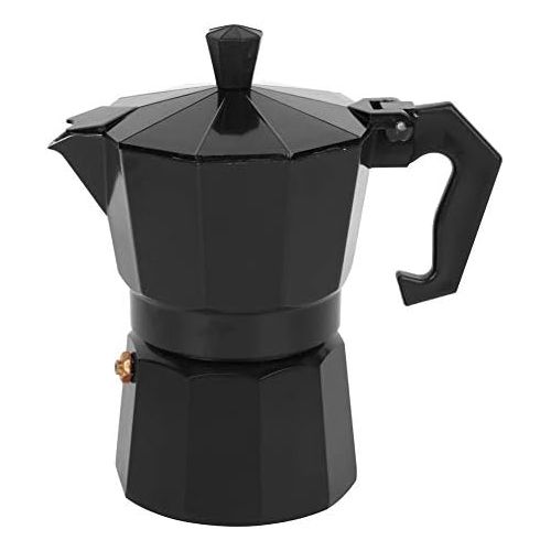  iFCOW Espresso Maker Pot Aluminum Coffee Maker Pot Moka Pot Kitchen Accessory for Home Office Coffee Shop Use 150ml 3Cup