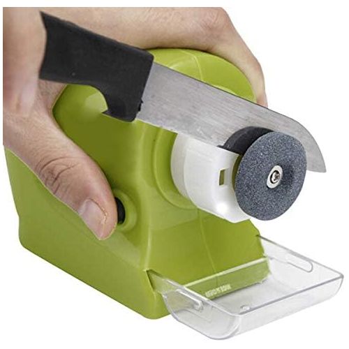  [아마존베스트]iFCOW Electric knife sharpener, motorised knife sharpener, rotating sharpening.