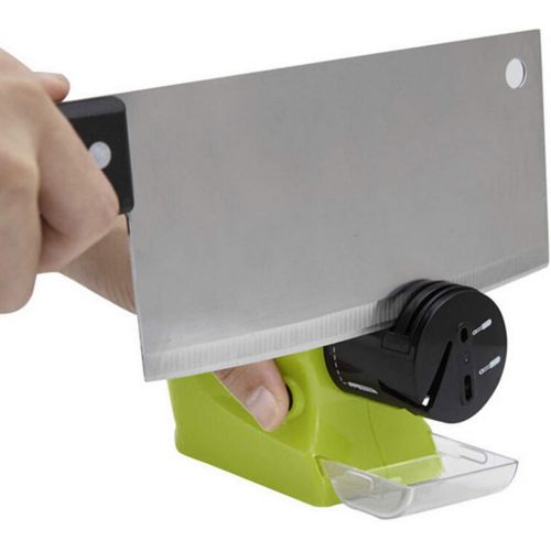  [아마존베스트]iFCOW Electric knife sharpener, motorised knife sharpener, rotating sharpening.