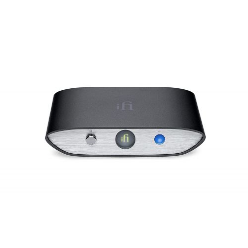  iFi Zen Blue V2 - HiFi Bluetooth 5.0 Receiver Desktop DAC for Streaming Music to Any Powered Speaker, A/V Receiver, Amplifier - Outputs - Optical/Coaxial/SPDIF/BRCA / 4.4 Balanced