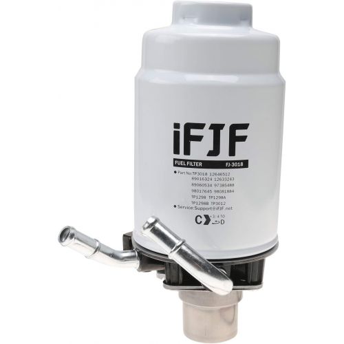  [아마존 핫딜] IFJF iFJF TP3018 Fuel Filter and 12642623 Fuel Filter Head for 2004-2013 Duramax 6.6L Chevrolet Silverado/GMC Sierra Engine
