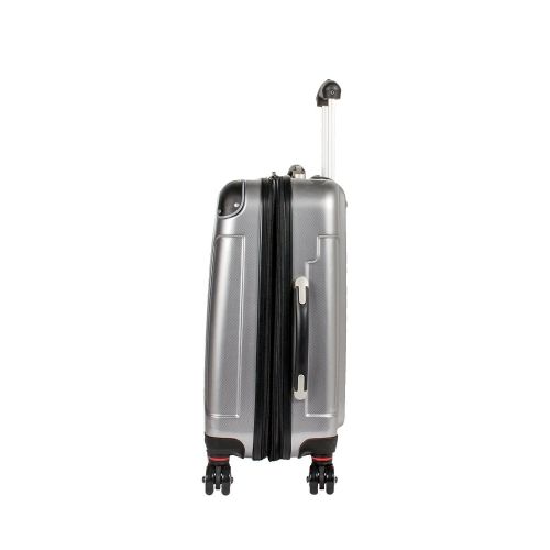  IFLY Luggage iFLY Luggage Ifly Carbon Racing Hard Sided Luggage Silver 20