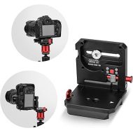 IFOOTAGE DSLR Camera Vertical Horizontal Switching Tripod Quick Release Plate, HV-01 Horizontal and Vertical Conversion Board, Tripod Head Accessories, Suitable for SLR Cameras, Digital Cameras