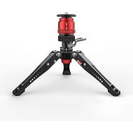 IFOOTAGE Mini Tripod for Camera, Professional Tabletop Tripod with Pedal for Photography, Small Tripod Max Load up to 17.64 lbs, Desktop Tripod Compatible with Sony, Nikon, Canon DSLR Camera, Base-P