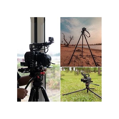  IFOOTAGE Gazelle TC9 Carbon Camera Tripod, 65