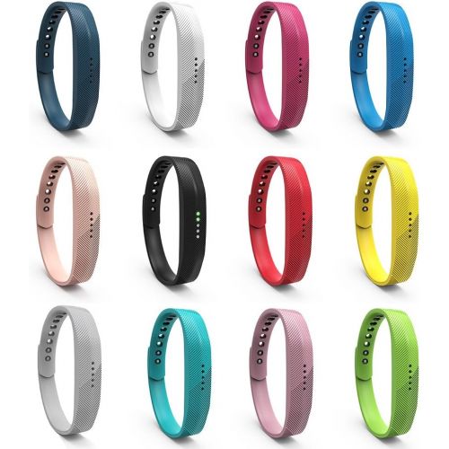  Fitbit Flex 2 Ersatz Armband - iFeeker Soft Silikon Uhr Guertelschnalle Design Handgelenk Armband Sportuhr Band Halter Tasche fuer 2016 Fitbit Flex 2 Fitness Fitness Tracker