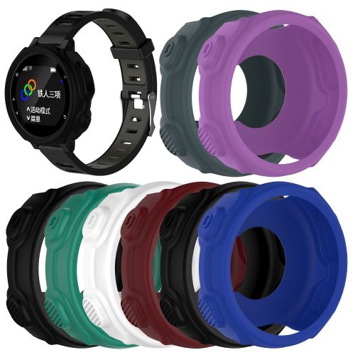  IFeeker Garmin Forerunner 235 / 735XT GPS Uhrenarmband Schutzhuelle, iFeeker Ersatz Weich Silikon Stossfest und bruchsicher Schutzhuelle fuer die Garmin Forerunner 235 / 735XT GPS-Laufuhr