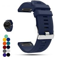 IFeeker Garmin Fenix 5 GPS-Multisport-Smartwatch Uhr Ersatzband, iFeeker Weiche Silikon Schnellinstallation Armbanduhr Gurt Riemen fuer Garmin Fenix 5 GPS-Multisport-Smartwatch