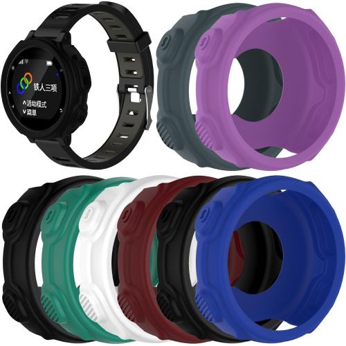  [아마존베스트]Garmin Forerunner 235 / 735XT GPS Watch Strap Case, iFeeker Replacement Soft Silicone Shockproof and Shatterproof Protective Case for Garmin Forerunner 235 / 735XT GPS Running Watc