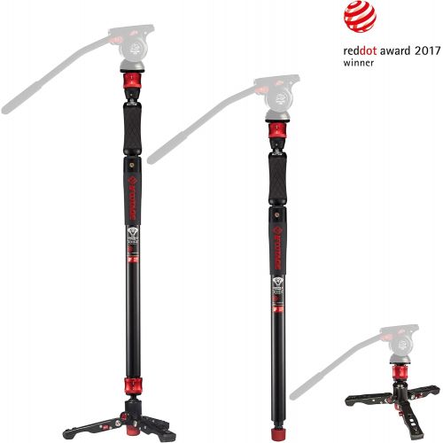  [아마존베스트]IFOOTAGE Cobra 2 Strike A150S II Monopod with Mini Tripod