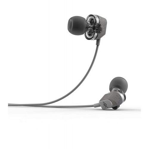  IFROGZ Audio - Impulse Duo - Dual Driver Bluetooth Earbuds - Grey