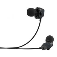 IFrogz iFrogz Audio - Impulse Duo - Dual Driver Bluetooth Earbuds - Charcoal/Black