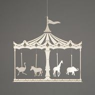 IGE Designs Merry Go Round Mobile in Ivory