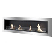Build-in Ventless Bio Ethanol Wall Fireplace - Accalia Ignis