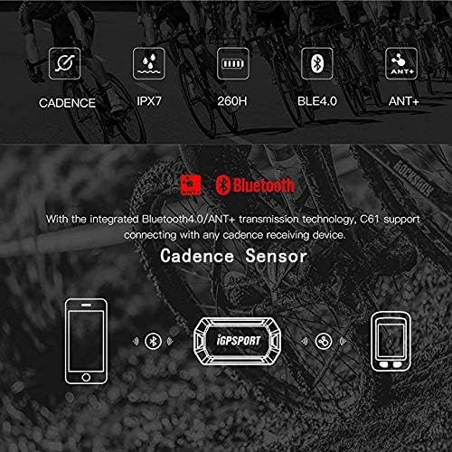  [아마존베스트]IGPSPORT Bike Cadence Sensor and Speed Sensor for Cycling Compatible ANT+ & Bluetooth Wireless