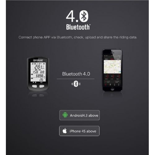  [아마존베스트]IGPSPORT GPS Bike Computer iGPSPORT iGS10 Cycling Computer ANT+ Function