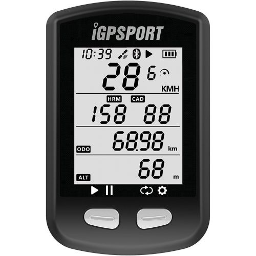  [아마존베스트]IGPSPORT GPS Bike Computer iGPSPORT iGS10 Cycling Computer ANT+ Function